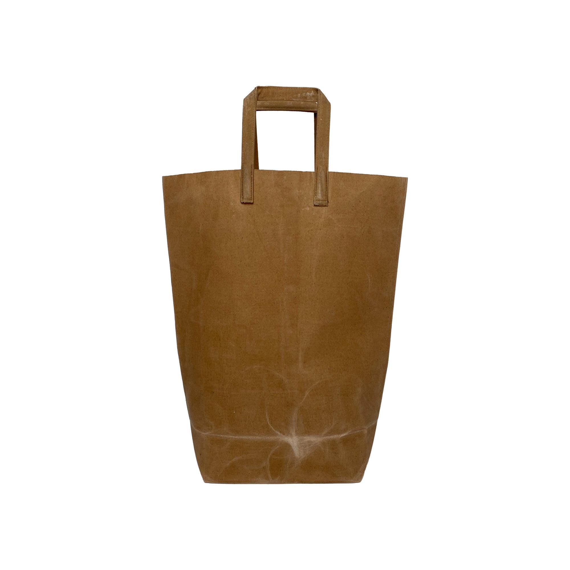 Waxed Canvas Tote | M Bags Oolong 