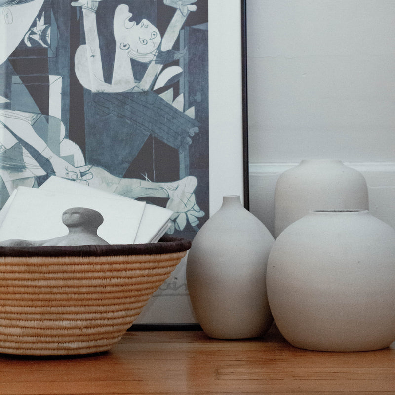 Wide Woven Basket | Apex Print Baskets 