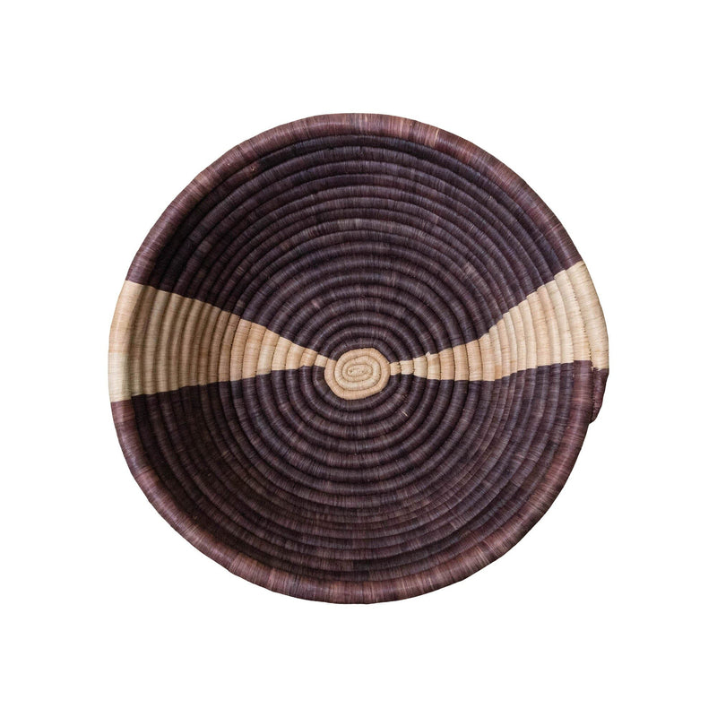 Wide Woven Basket | Triangle Home Decor 