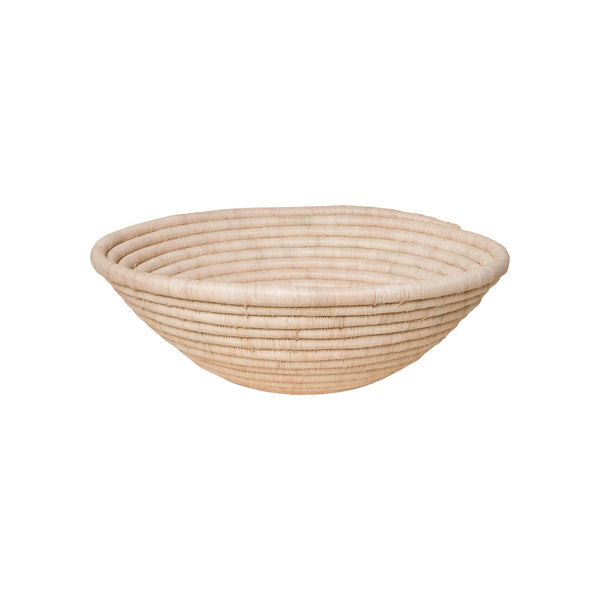 Wide Woven Bowl | Natural Home Decor 