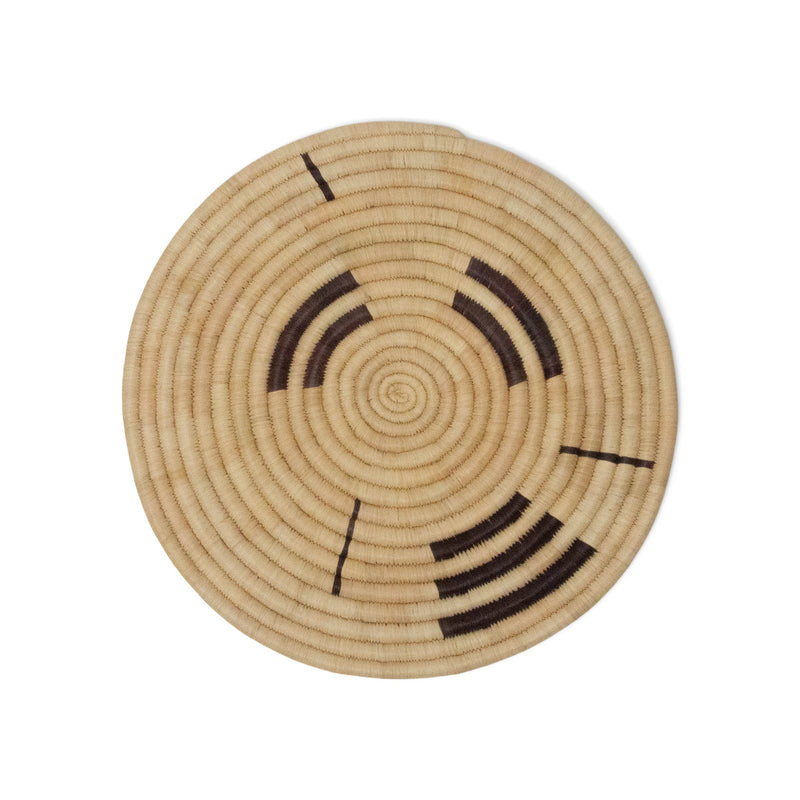 Woven Basket Mat | Modern Lines Pattern Baskets 
