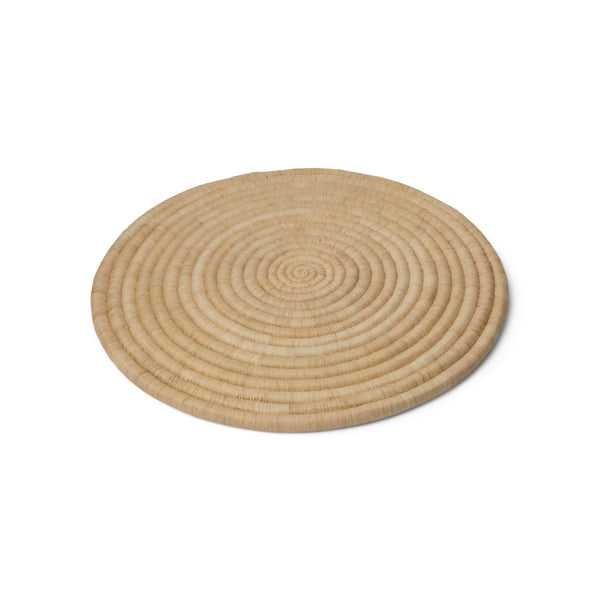 Woven Basket Mat | Natural Home Decor 