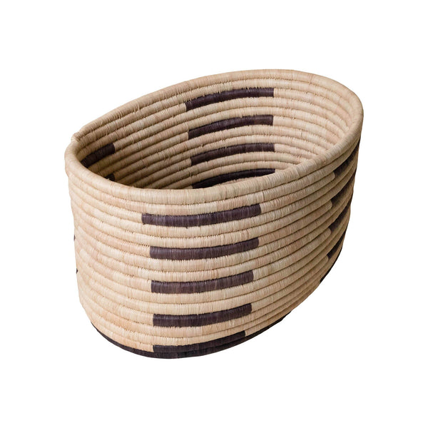 Woven Oval Basket | Lines Home Decor 