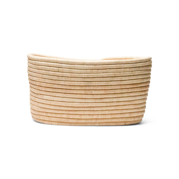 Woven Oval Basket | Natural Home Decor 