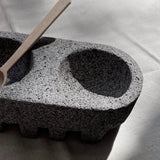 Xolo Salt Dish Serveware Volcanic Stone OS 