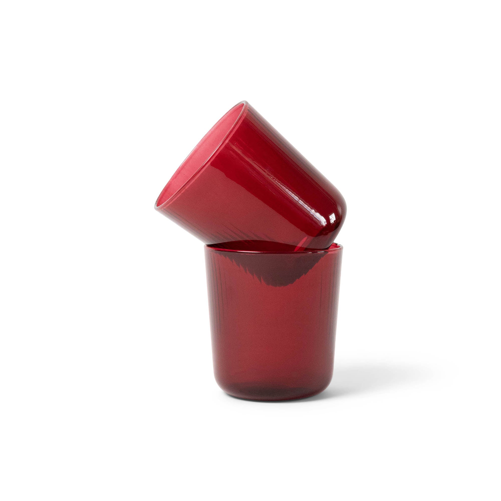 Ottoman Red Luisa Vino | Set of 2_R+D.Lab_201-52-0998-131RED | Obakki