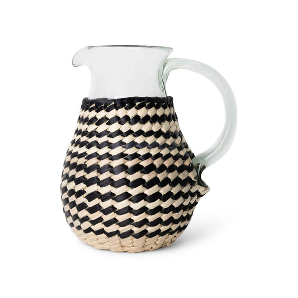 Pera Pitcher_AC Palma_201-52-0542-149Clr / Blk + Nat PlmOS | Obakki