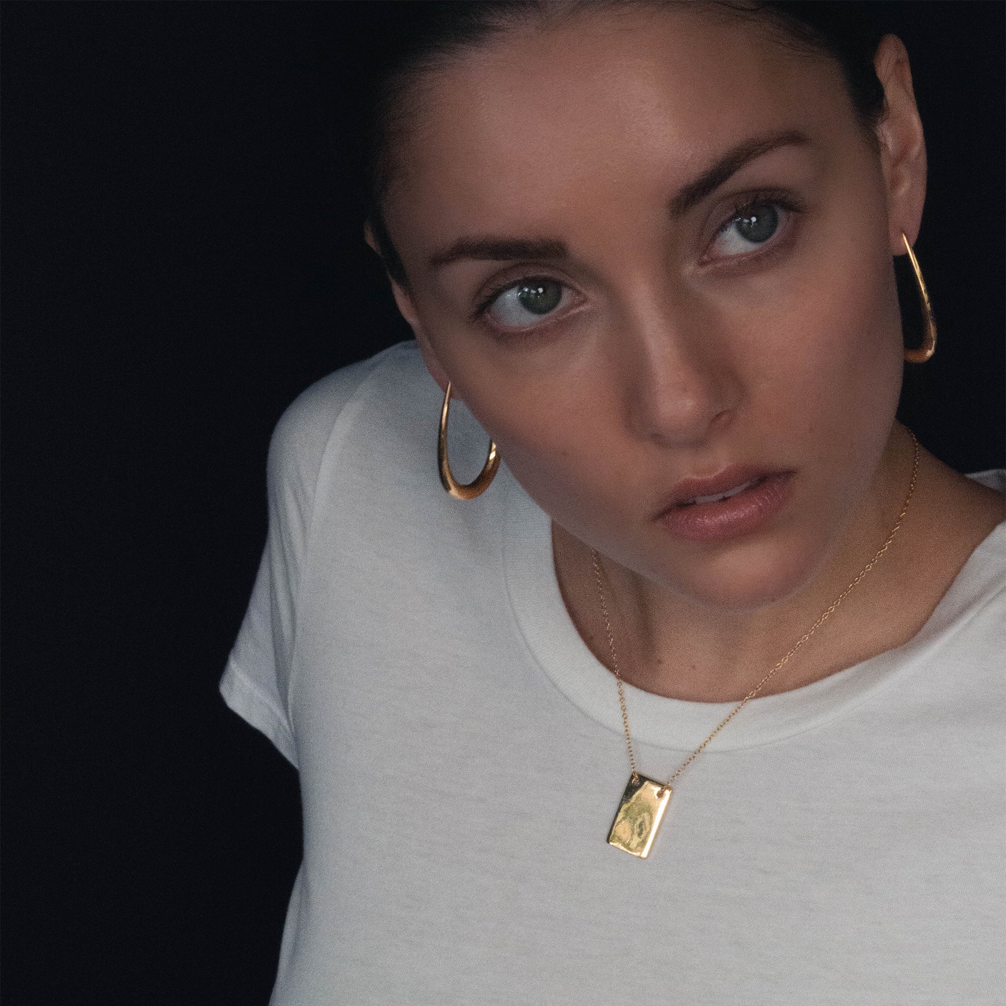 Rectangle Pendant Necklace - Necklace by Victorious Crafts | Obakki