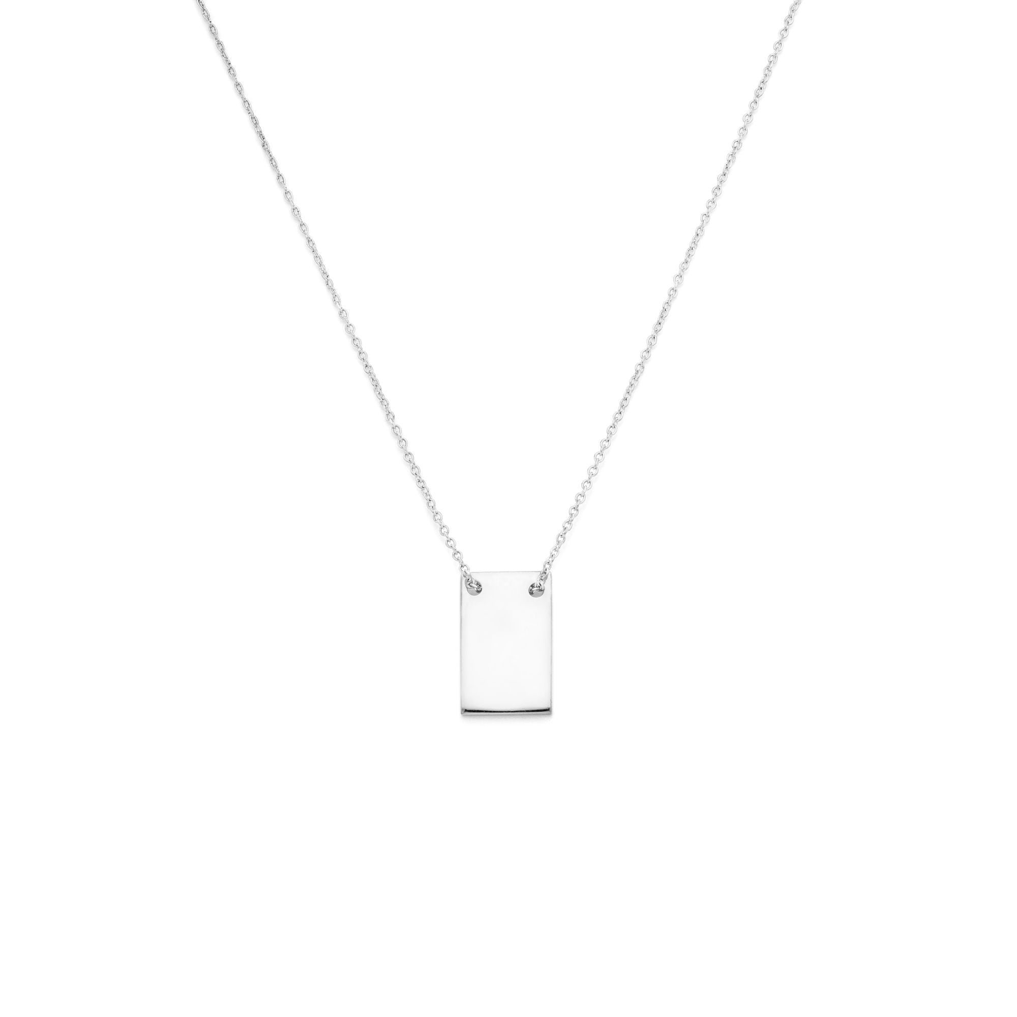 Rectangle Pendant Necklace - Necklace by Victorious Crafts | Obakki