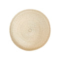 Round Handwoven Palm Tray | L_AC Palma_201-52-0931-149Nat PlmOS | Obakki