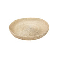 Round Handwoven Palm Tray | M_AC Palma_201-52-0930-149Nat PlmOS | Obakki