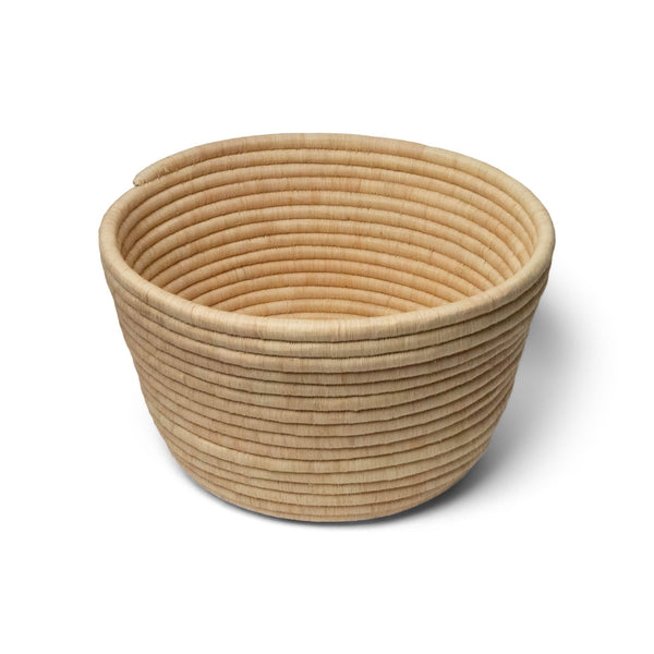 Round Woven Basket | Natural - Baskets by Kasese | Obakki