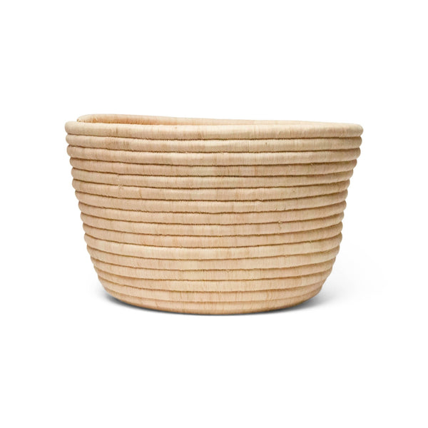 Round Woven Basket | Natural - Baskets by Kasese | Obakki