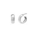 Rounded Hoop Earrings_Sylvester_201-31-0582-695GPOS | Obakki
