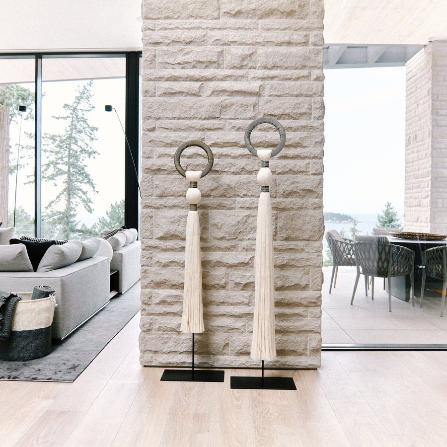 Sansevieria Sculpture | Set Of 2_Caralarga_201-75-1348-717Natural + BlackOS | Obakki