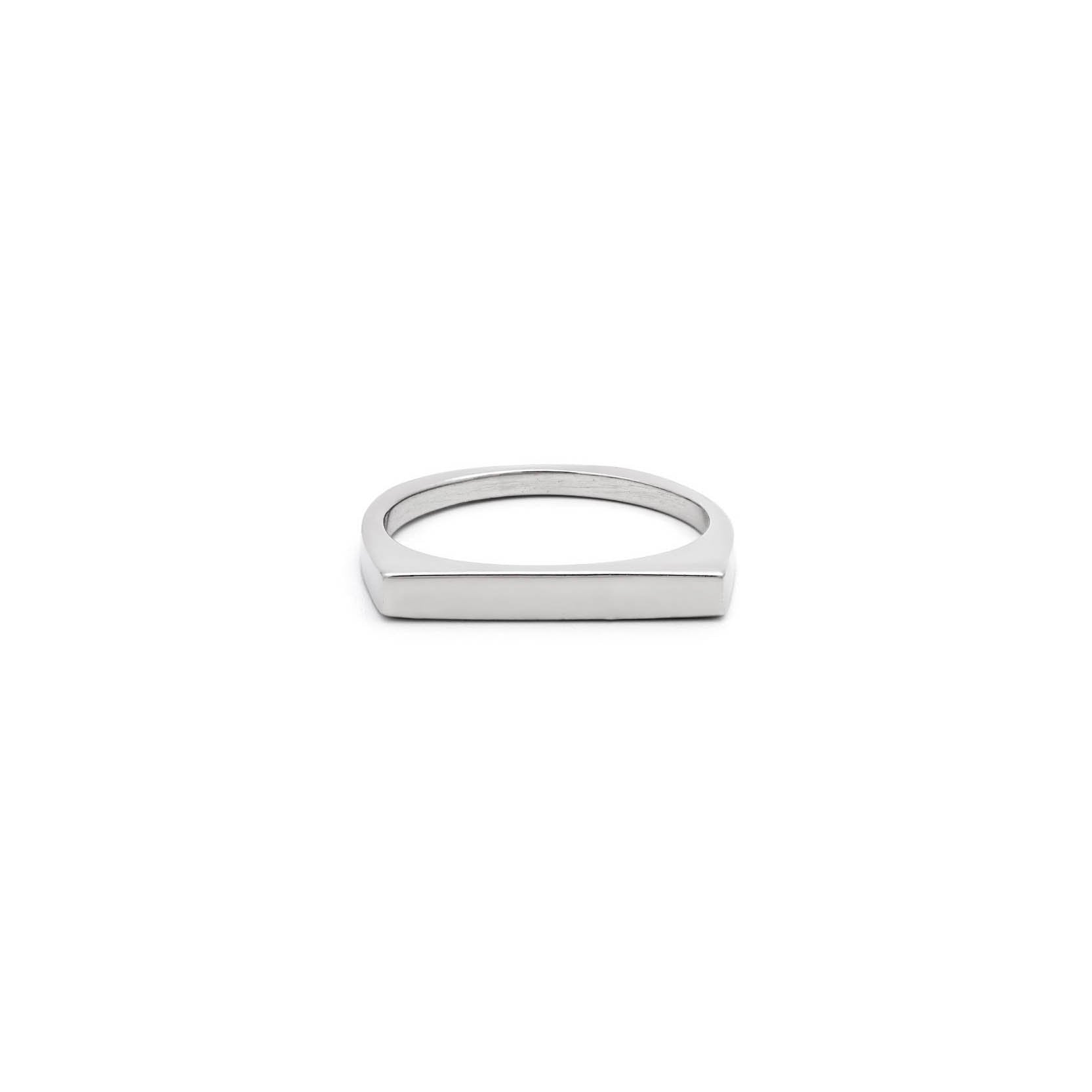 Slim Flat - top Ring - Ring by Victorious Crafts | Obakki