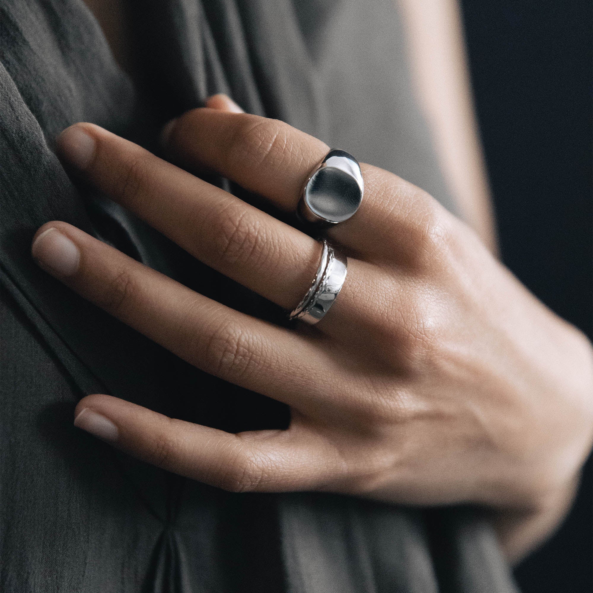 Stacked Illusion Ring - Ring by Sylvester | Obakki