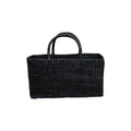 Structured Palm Tote | S_AC Palma_201-30-0302-151Black/PalmOS | Obakki