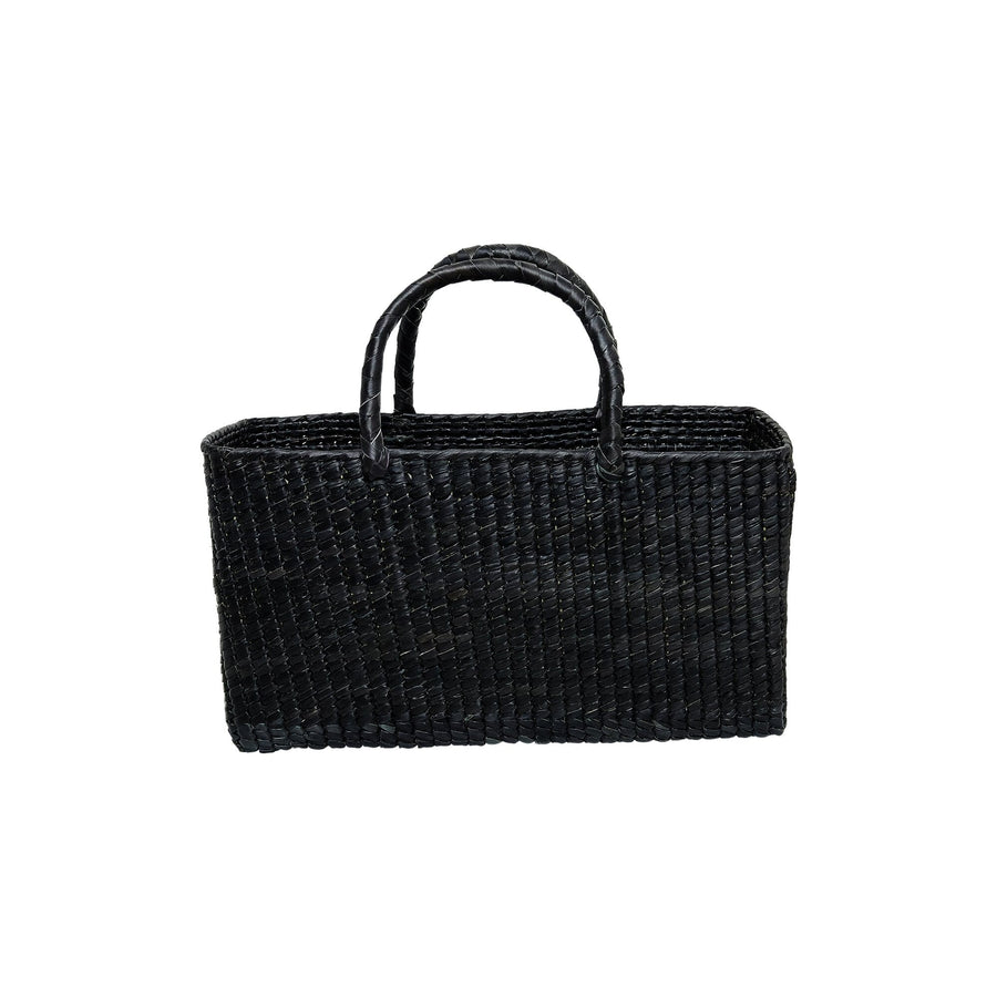 Structured Palm Tote | S_AC Palma_201-30-0302-151Black/PalmOS | Obakki