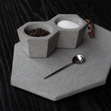 Teya Double Bowl - Bowls by Ayres | Obakki