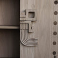 TLALOC Oak Cabinet_Originario Andres Gutierrez_201-91-0957-172Oak | Obakki