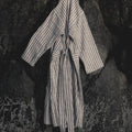 Turkish Linen Robe | Grey Stripe_Mizar & Alcor_201-60-1033-171GRYSTRIPE-S | Obakki