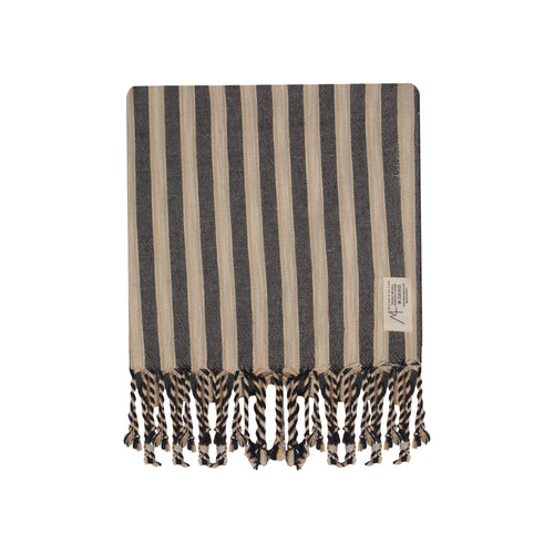 Turkish Linen Towel | Karam Stripe Towels Mizar & Alcor Obakki
