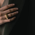 Twisted Chunky Ring_Sylvester_201-31-0589-695GP5 | Obakki