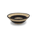Wide Woven Basket | Bullseye_Kasese_201-70-1201-157Natural/Burnt PurpleM | Obakki