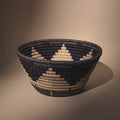Wide Woven Basket | Sunburst_Kasese_201-70-1186-157Dark GreenM | Obakki