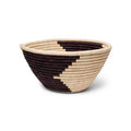 Wide Woven Basket | Zigzag_Kasese_201-70-0808-157Natural/Burnt PurpleM | Obakki