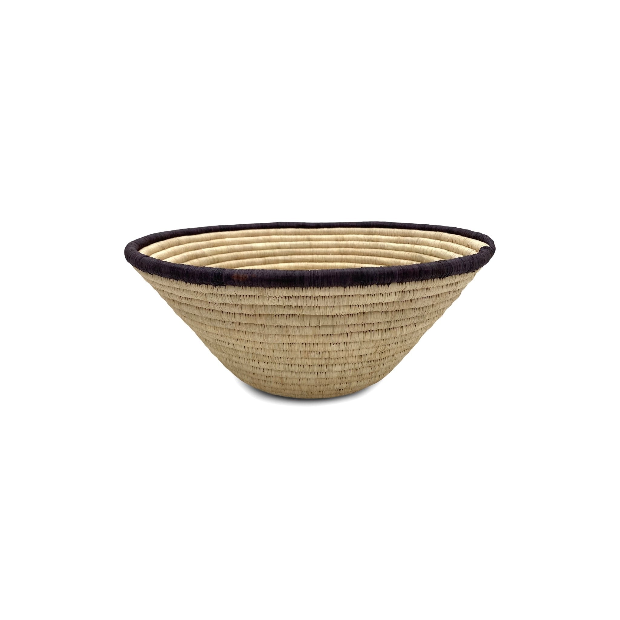 Wide Woven Bowl | Apex - Baskets by Kasese | Obakki