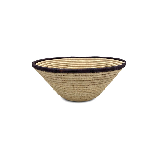 Wide Woven Bowl | Apex - Baskets by Kasese | Obakki