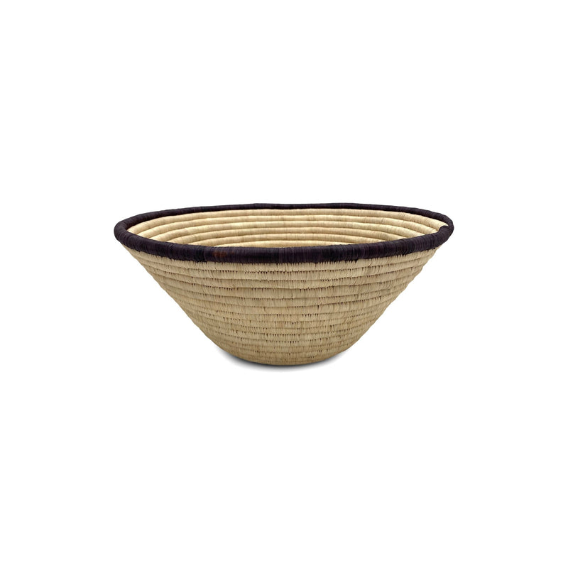 Wide Woven Bowl | Apex - Baskets by Kasese | Obakki