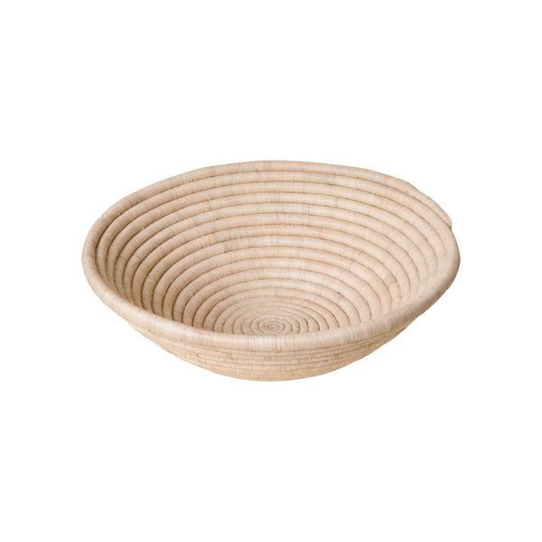 Wide Woven Bowl | Natural - Baskets by Kasese | Obakki