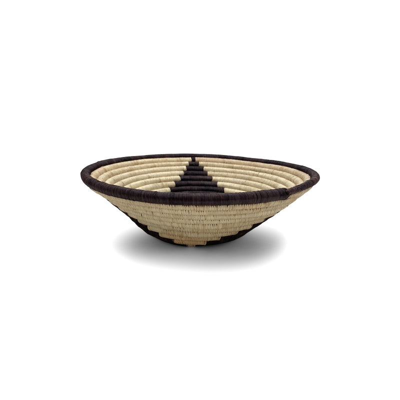 Wide Woven Bowl | Pointed Star - Baskets by Kasese | Obakki