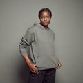 Women's 100% Organic Cotton Hoodie_Obakki_201-13-0479.1-381-Grey-S | Obakki