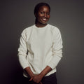 Women's Classic Crew Sweatshirt_Obakki_201-13-0481.1-381-White-S | Obakki