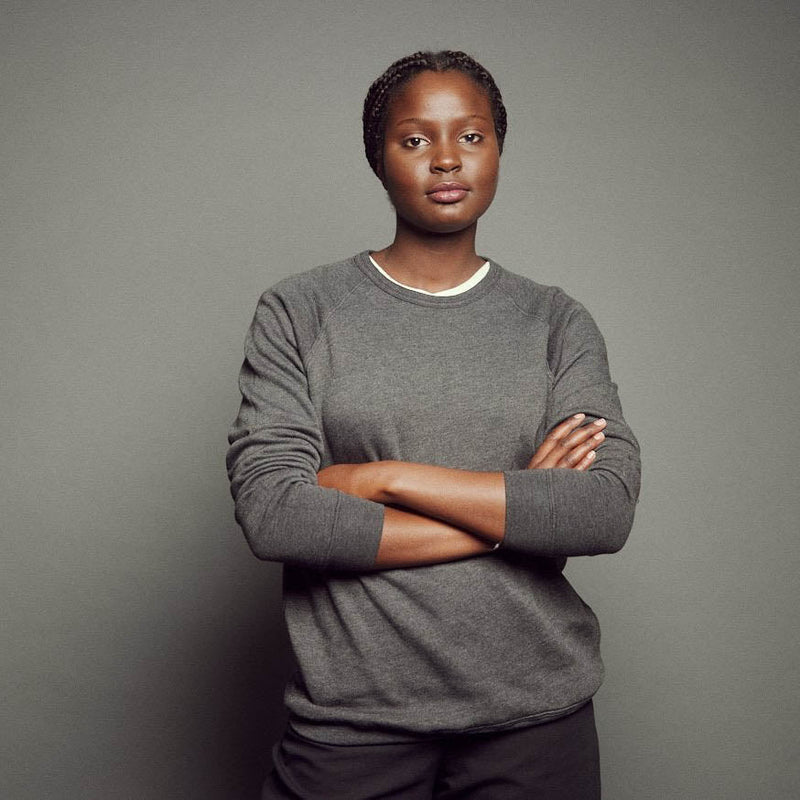 Women's Heathered Crew Sweatshirt - Sweatshirts by Obakki | Obakki