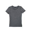 Women's Heathered T-Shirt_Obakki_172-11-3622-382-Heather Coal-XSmall | Obakki
