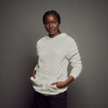 Women's Super - Soft Heathered Hoodie_Obakki_201-13-0480.1-382-Heather Cream-M | Obakki
