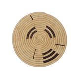 Woven Basket Mat | Modern Lines - Basket Tray by Kasese | Obakki