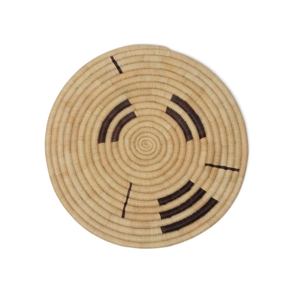 Woven Basket Mat | Modern Lines - Basket Tray by Kasese | Obakki