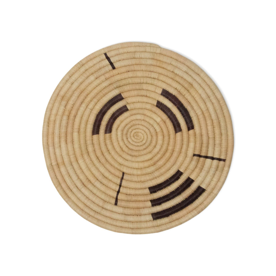Woven Basket Mat | Modern Lines_Kasese_201-70-0811-157Natural/Burnt PurpleS | Obakki