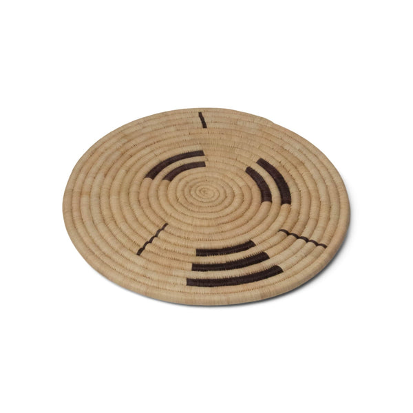 Woven Basket Mat | Modern Lines - Basket Tray by Kasese | Obakki