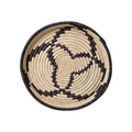 Woven Basket Tray | Pinwheel_Kasese_201-70-0486-157Natural/Burnt PurpleS | Obakki