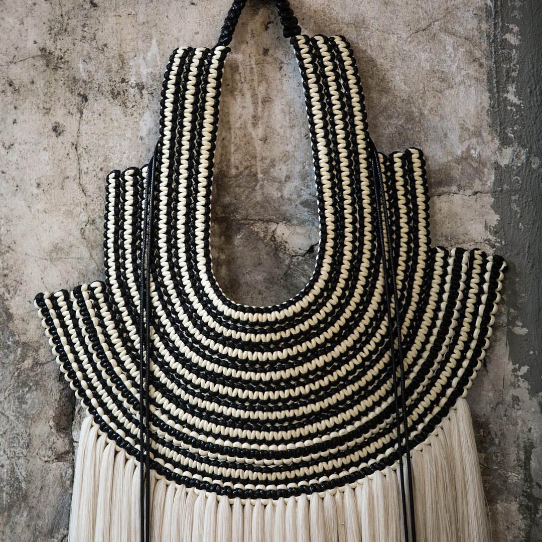 Woven Bride Wall Hanging - Wall Hangings by Caralarga | Obakki