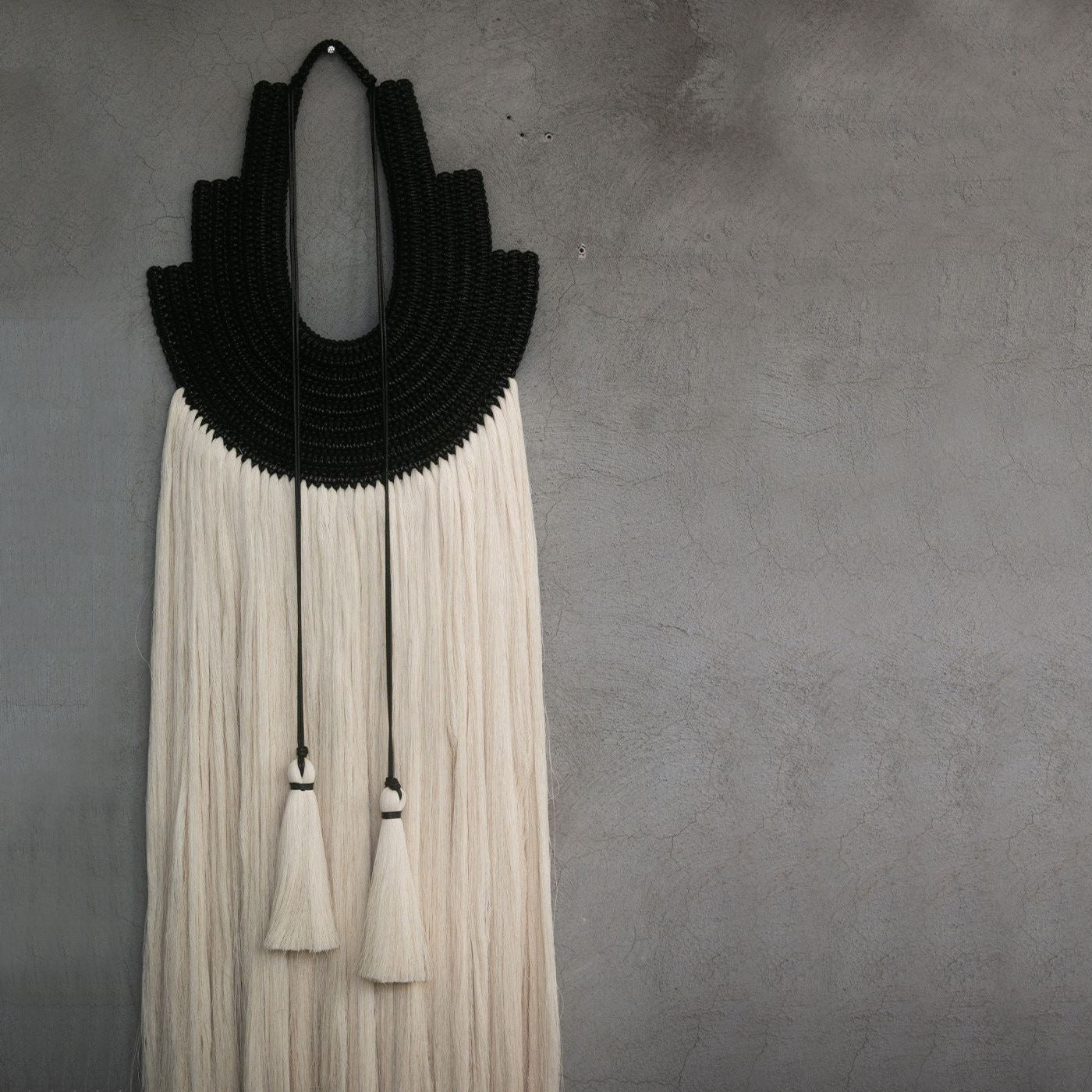 Woven Bride Wall Hanging - Wall Hangings by Caralarga | Obakki