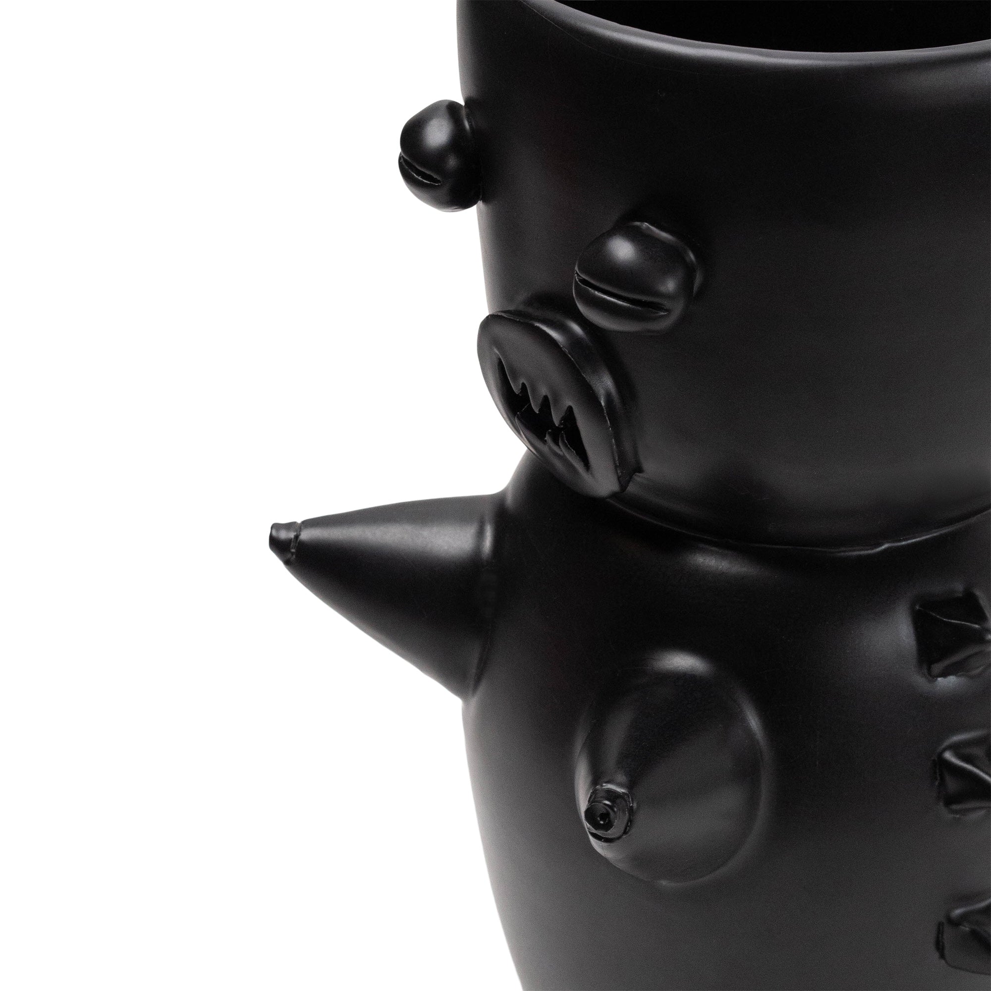 YAYA Sali Vase | Black - Vases by YAYA SITUATION | Obakki